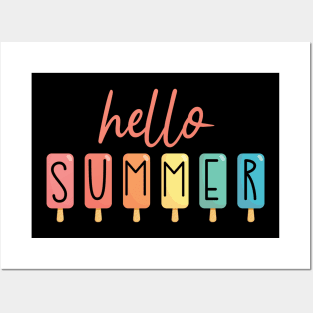 hello summer Posters and Art